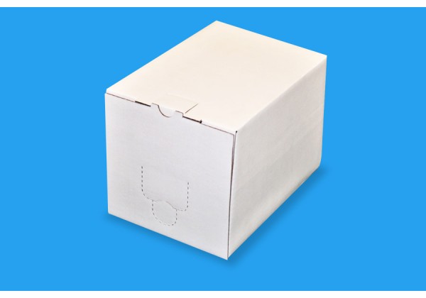 5 LITRE PLAIN WHITE BOX